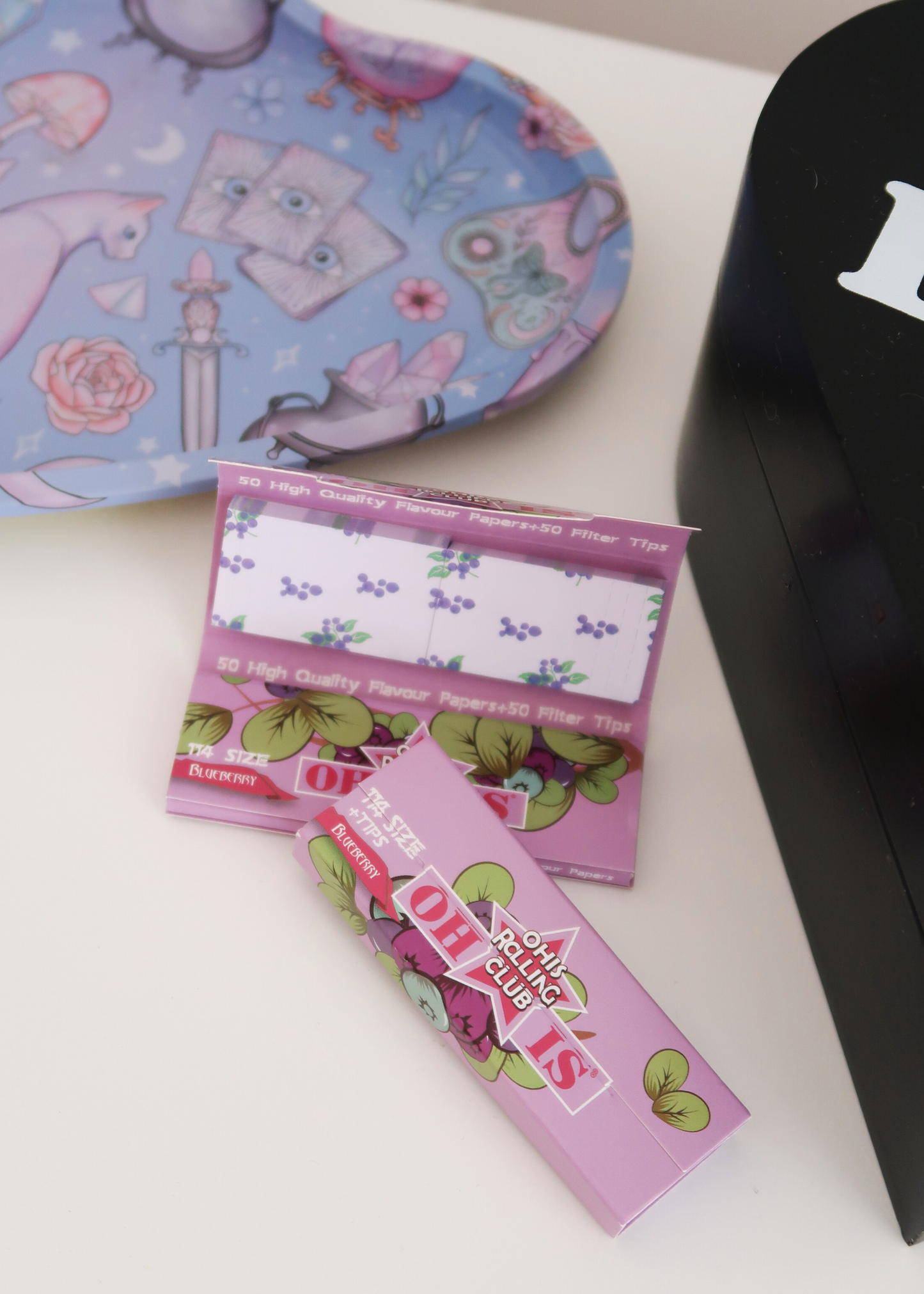 ROLLING PAPERS blueberry flavour