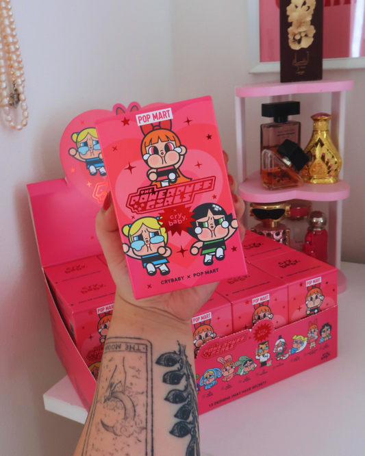 CRYBABY x POWERPUFF GIRLS figurines BLIND BOX