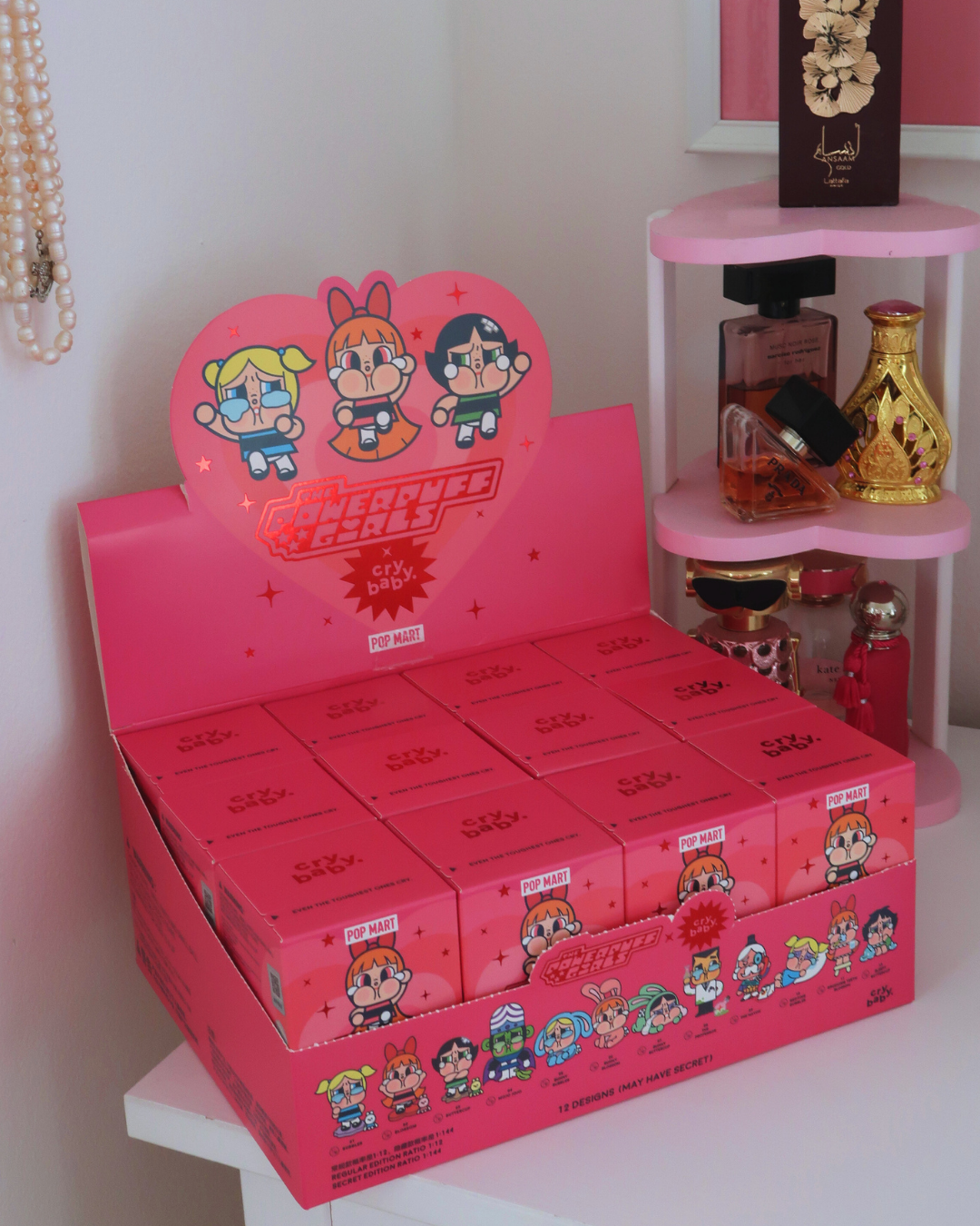 CRYBABY x POWERPUFF GIRLS figurines BLIND BOX