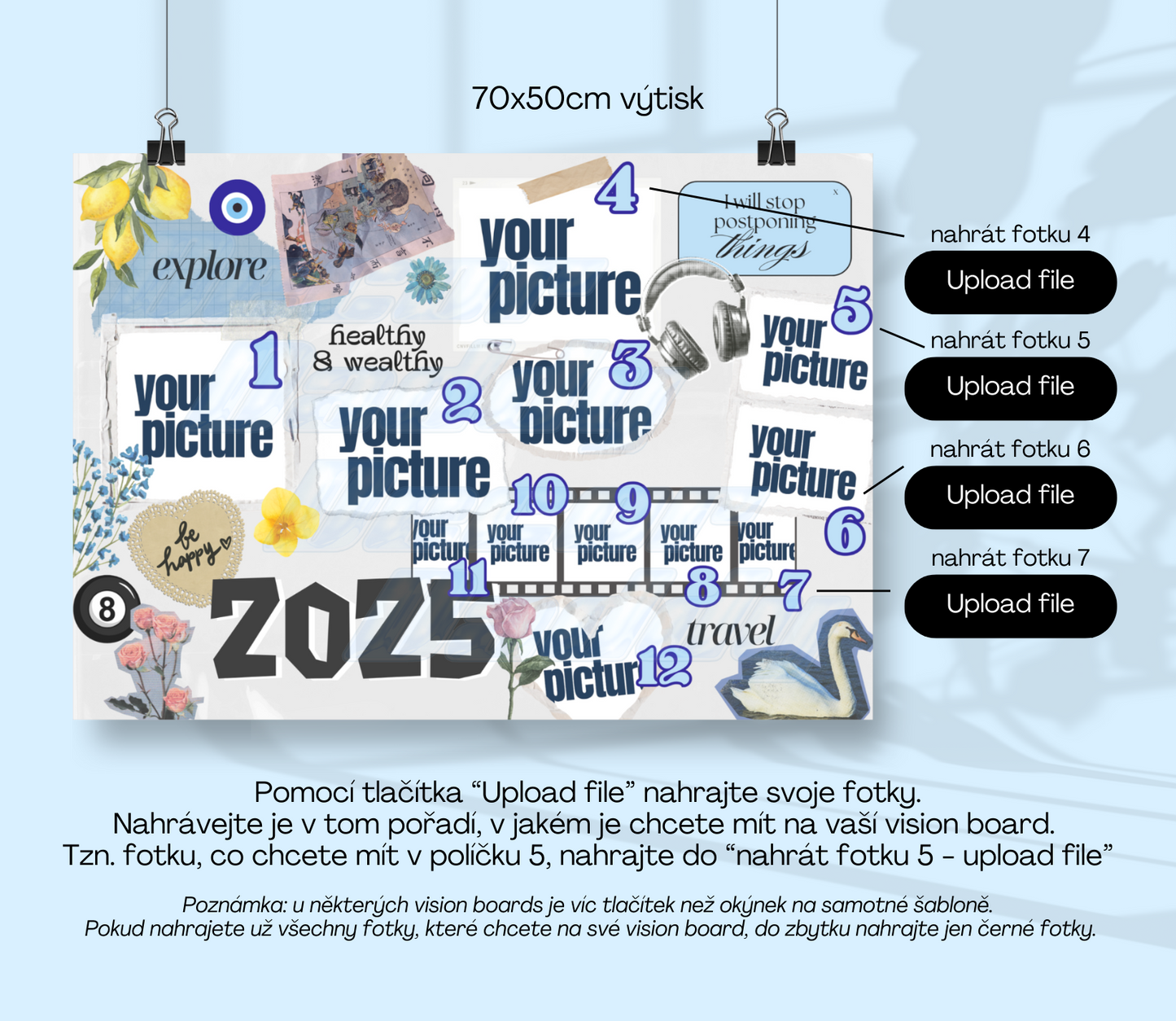 2025 VISION BOARD Dream & Explore