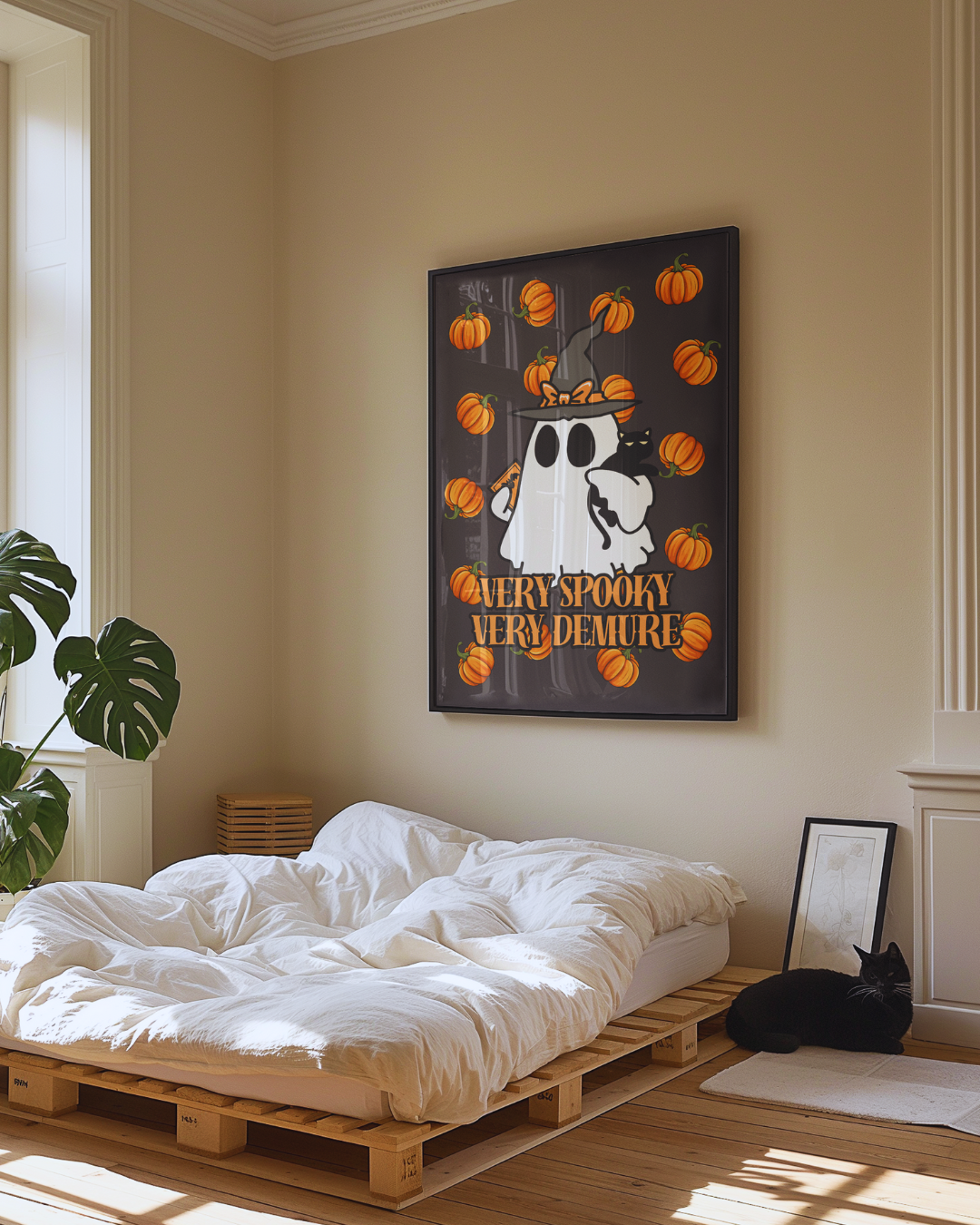 VERY SPOOKY VERY DEMURE 2 art print