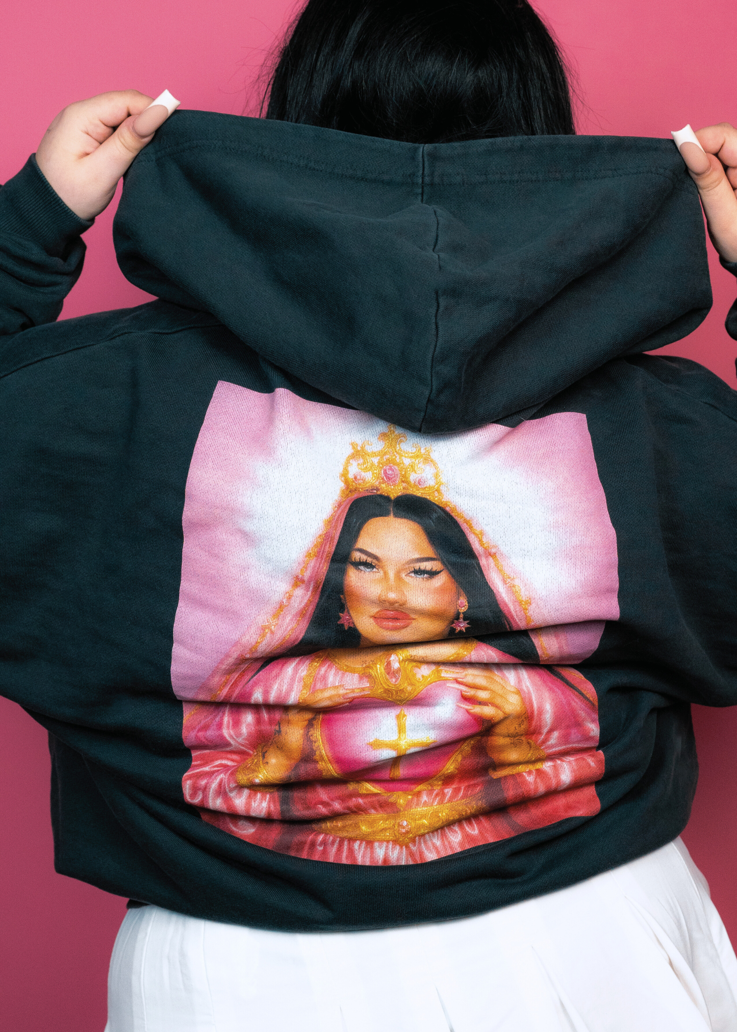 HOLY ICON iconic zip hoodie