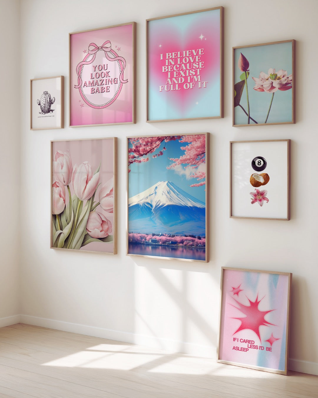 FUJI IN SPRING art print