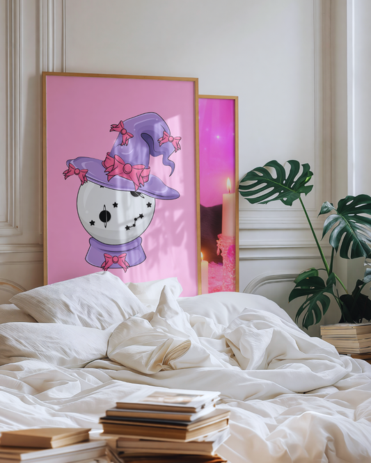 WITCHY MAGIC BALL art print