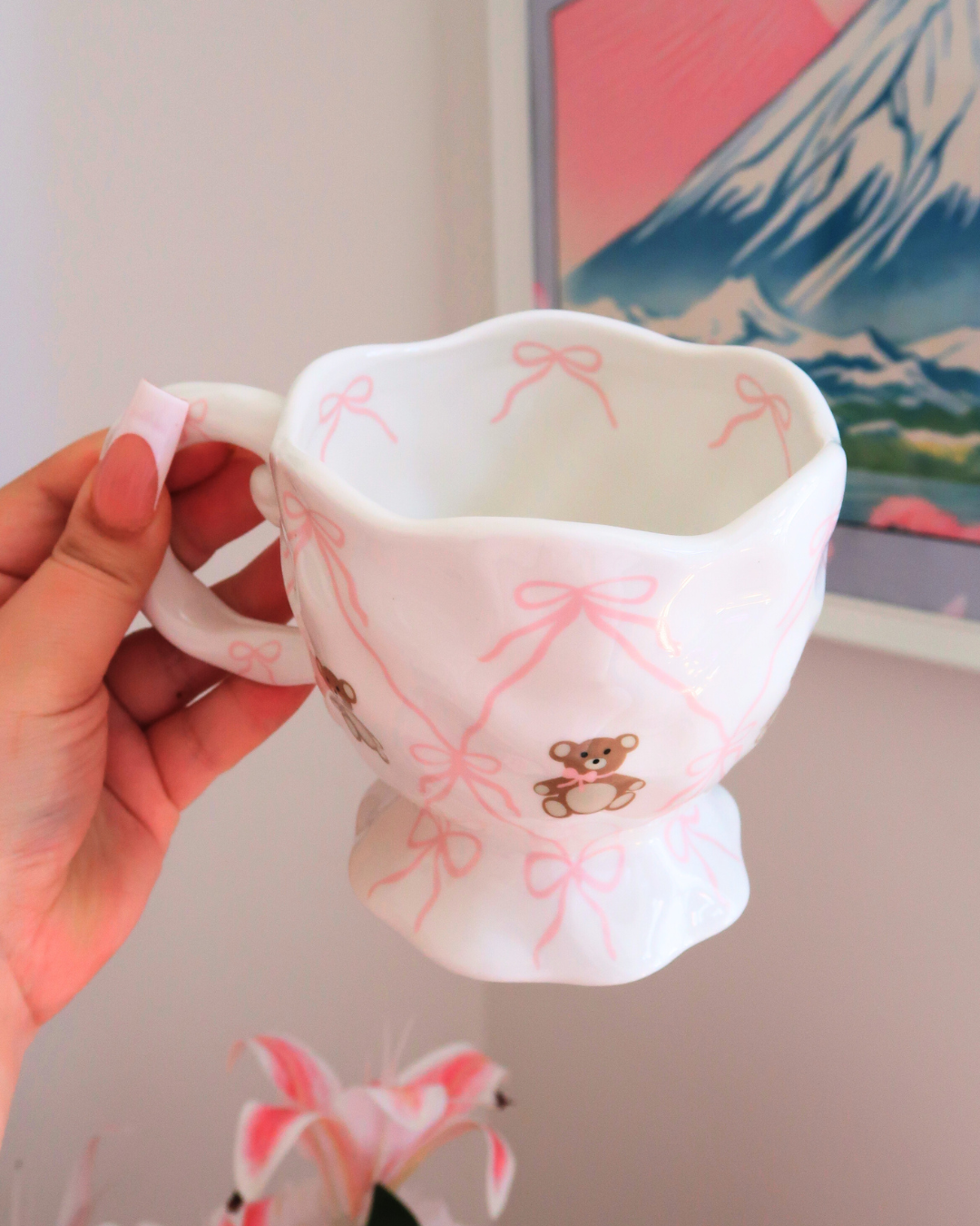BOWS AND BEARS MUG