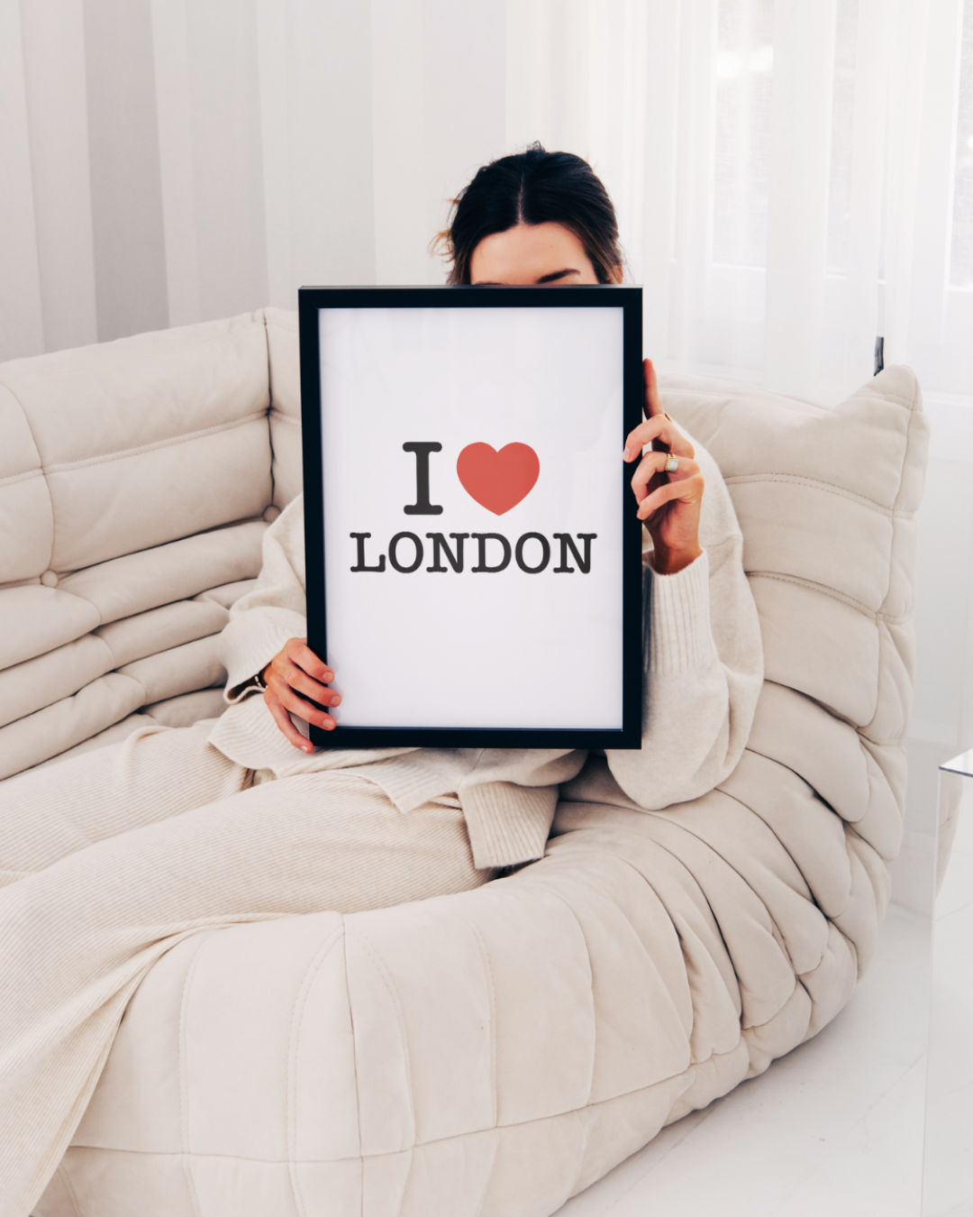 I LOVE LONDON art print