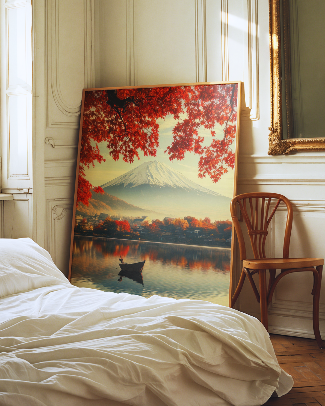 FUJI IN FALL art print