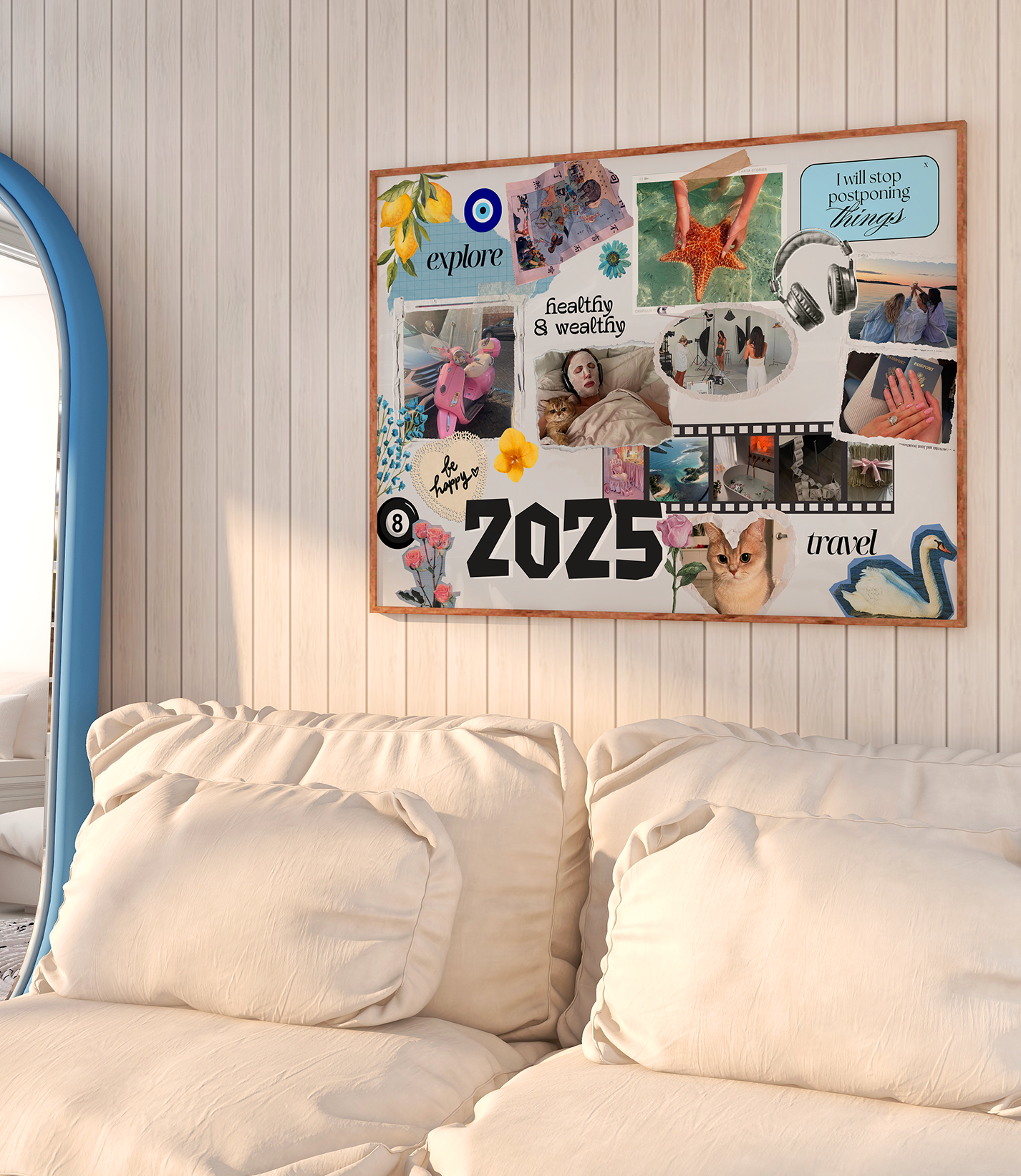 2025 VISION BOARD Dream & Explore