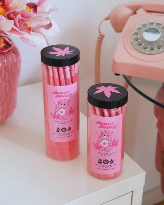 PRE ROLLED CONES PINK 50PCS/100PCS