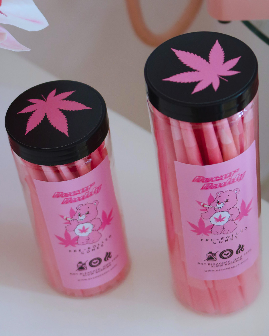 PRE ROLLED CONES PINK 50PCS/100PCS