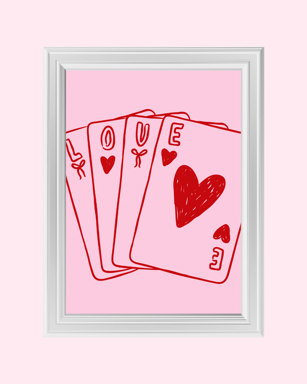 L-O-V-E art print