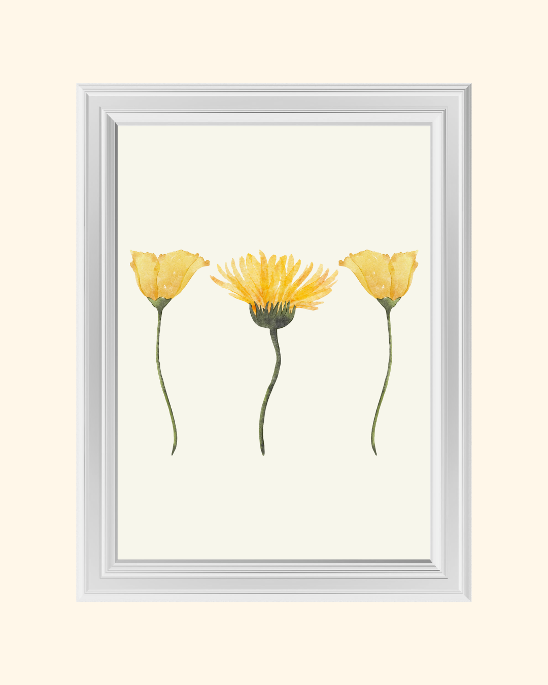 DANDELIONS art print