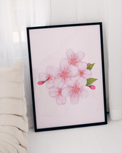 BLUSH BLOSSOMS art print