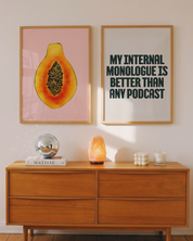PAPAYA art print