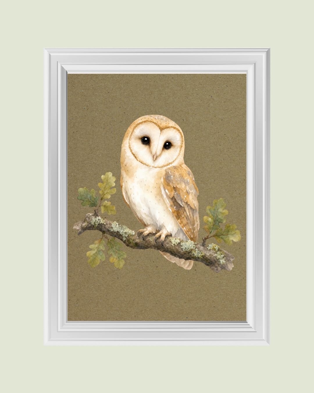 OAK OWL art print