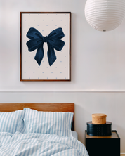 POLKA BOW art print