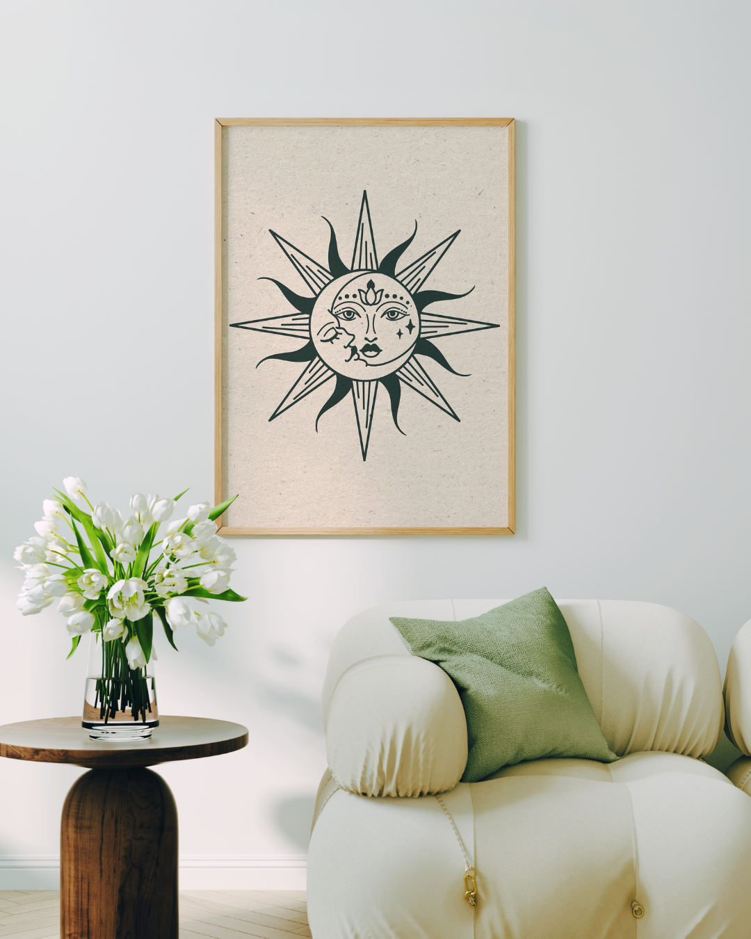 SUN & MOON art print