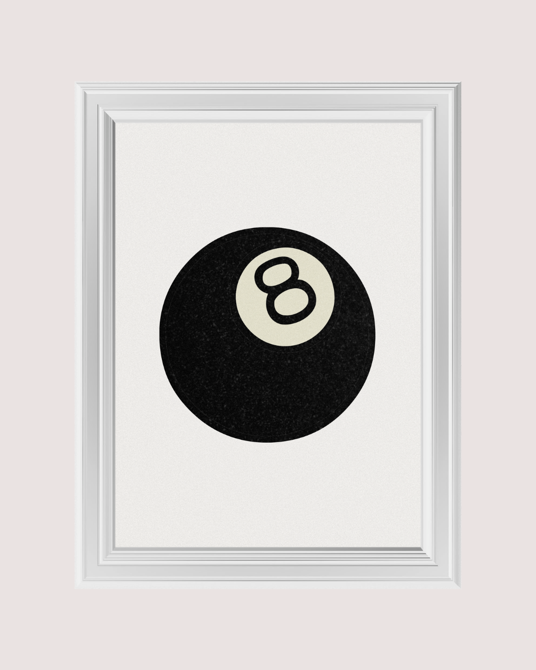 LUCKY EIGHT art print