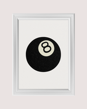 LUCKY EIGHT art print
