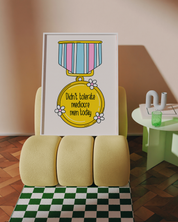 ZERO TOLERANCE art print