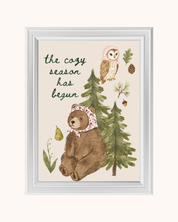 Cozy Season art print