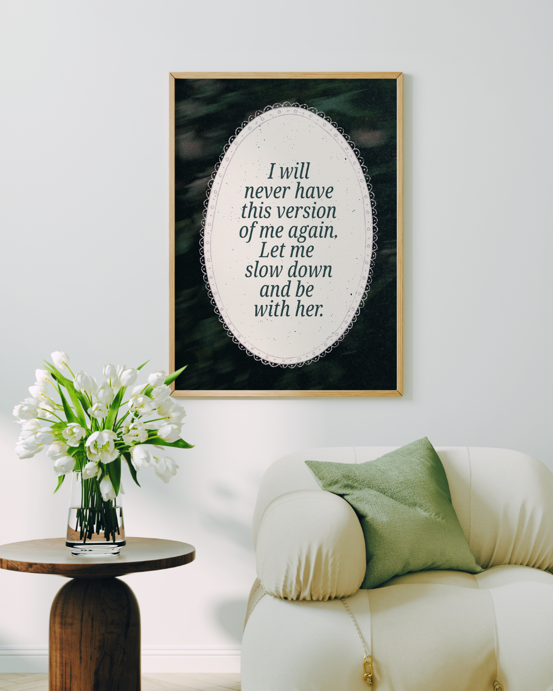 SLOW DOWN art print