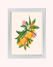 CITRUS BLOOM art print