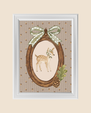 Woodland Deer art print