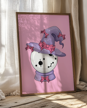 WITCHY MAGIC BALL art print
