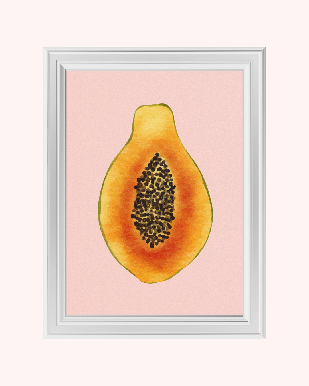 PAPAYA art print