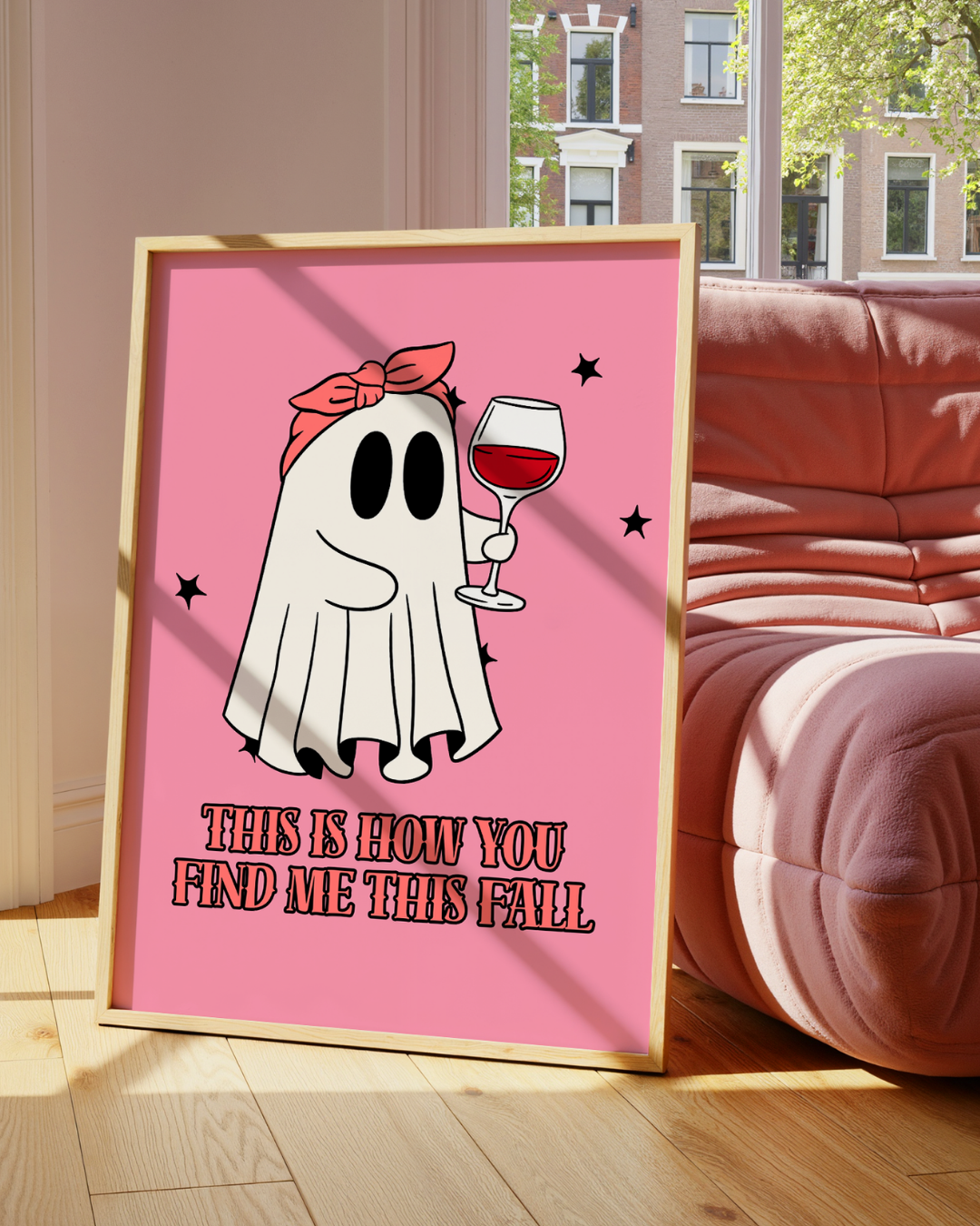 THIS IS HOW YOU FIND ME THIS FALL art print