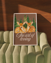 THE ART OF LOVING art print