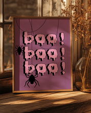BOO! art print
