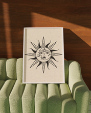SUN & MOON art print