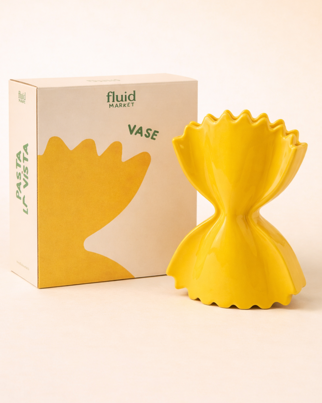 WHIMSICAL PASTA VASE - váza ve tvaru těstoviny