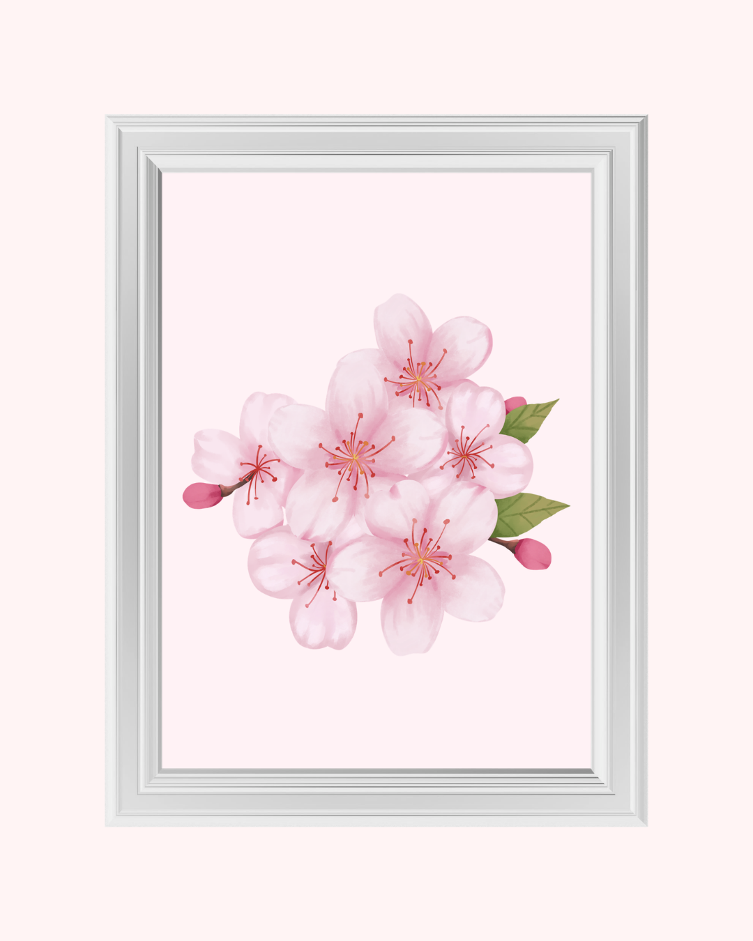 BLUSH BLOSSOMS art print