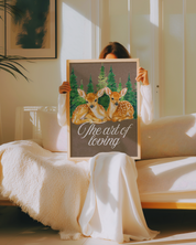 THE ART OF LOVING art print