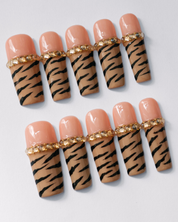 Golden Tigress - set press on nehtů 10ks