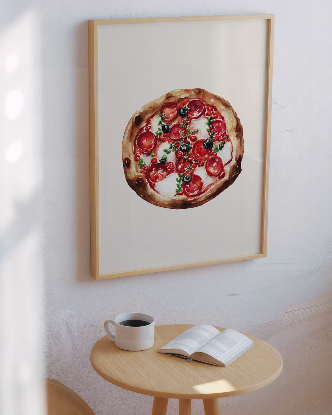 Pizza Night art print