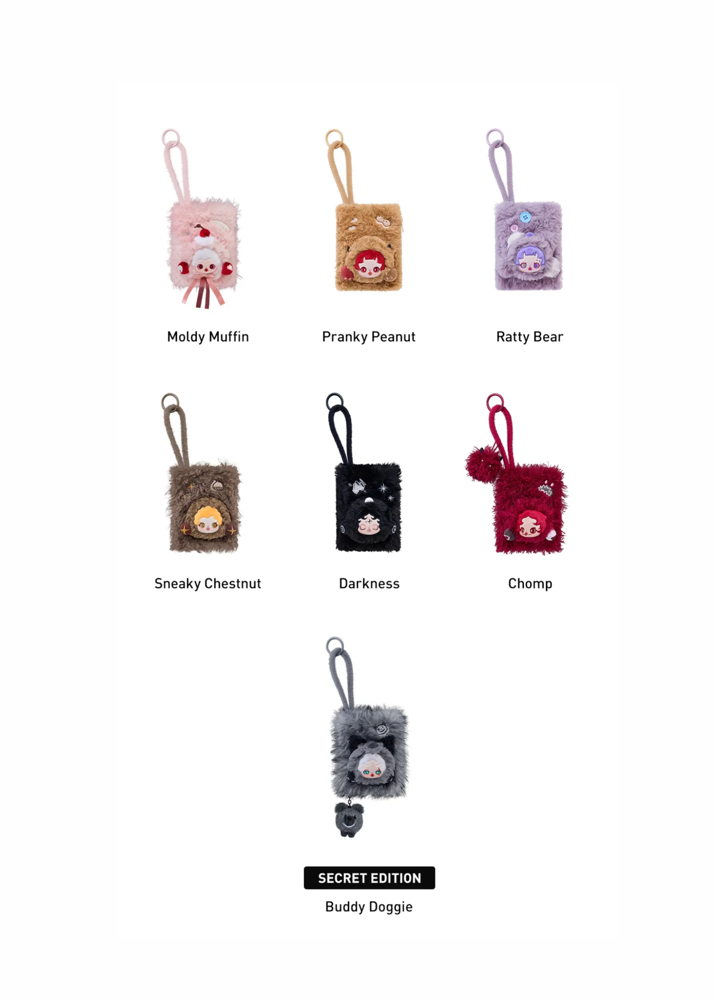 OSKULLPANDA YOU FOUND ME! plushy bag