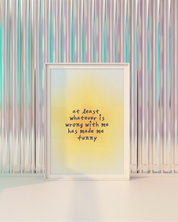 FUNNY ANYWAY art print
