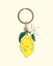 WHIMSICAL LEMON keychain