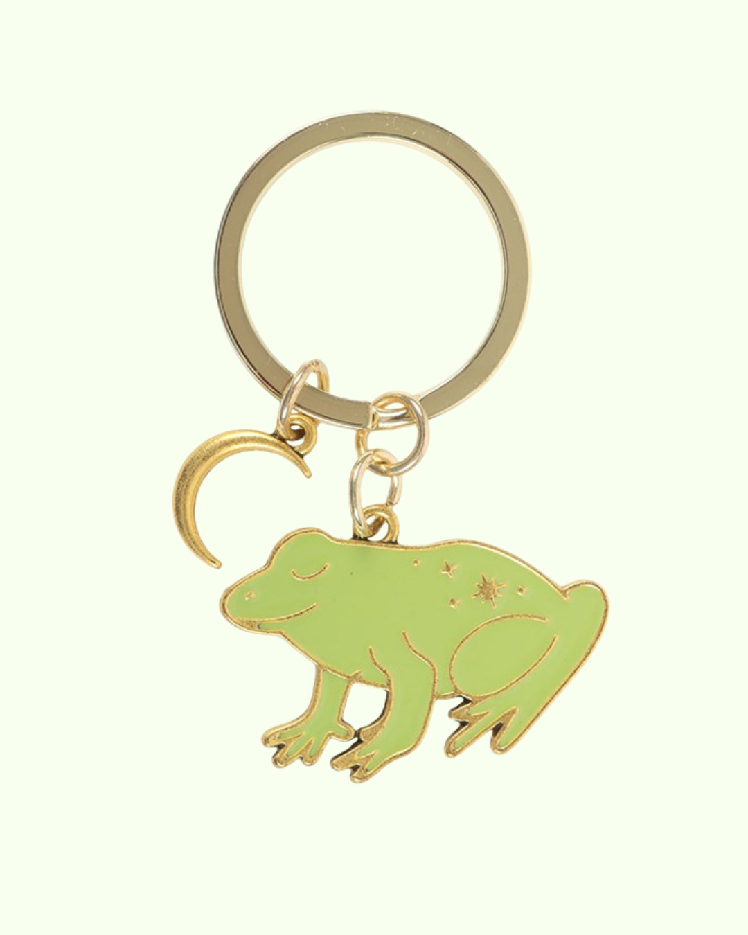 WHIMSICAL FROG keychain