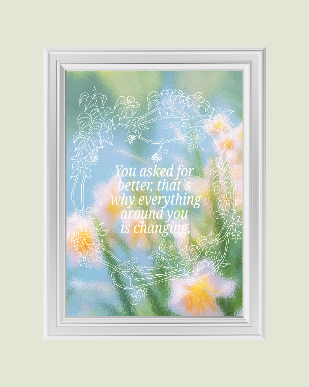 BETTER THINGS art print