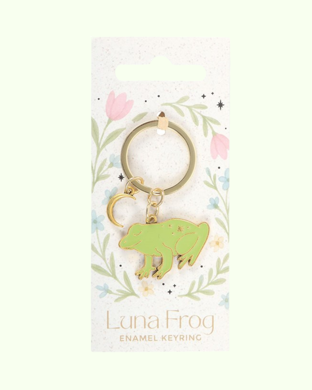 WHIMSICAL FROG keychain
