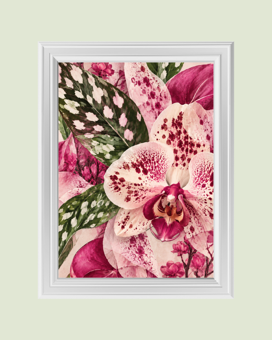 Wild Orchid art print
