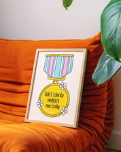 ZERO TOLERANCE art print