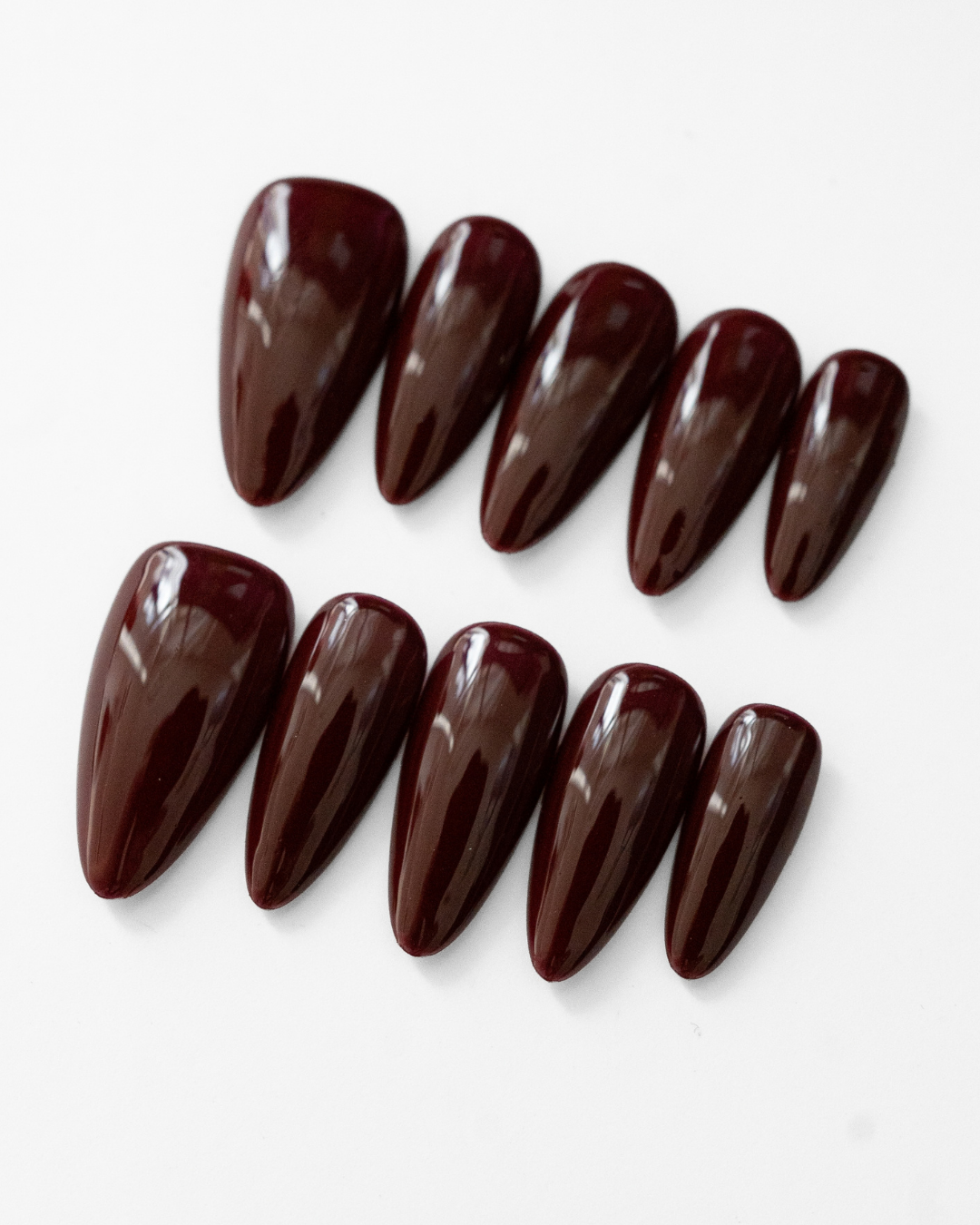 Cherry Cola - set press on nehtů 10ks