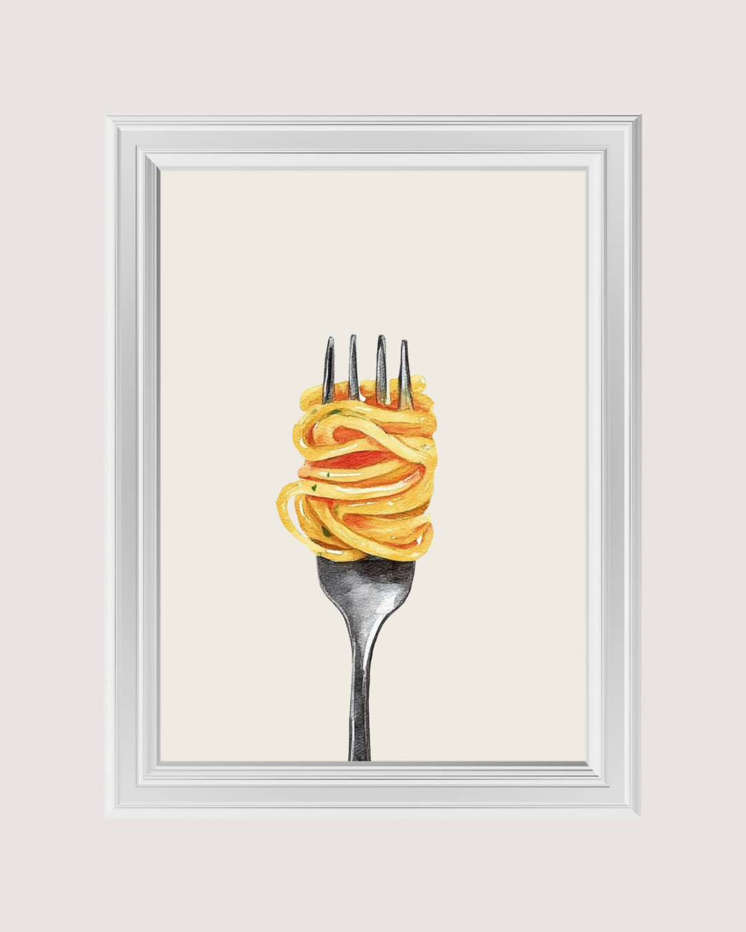 Pasta Fork art print