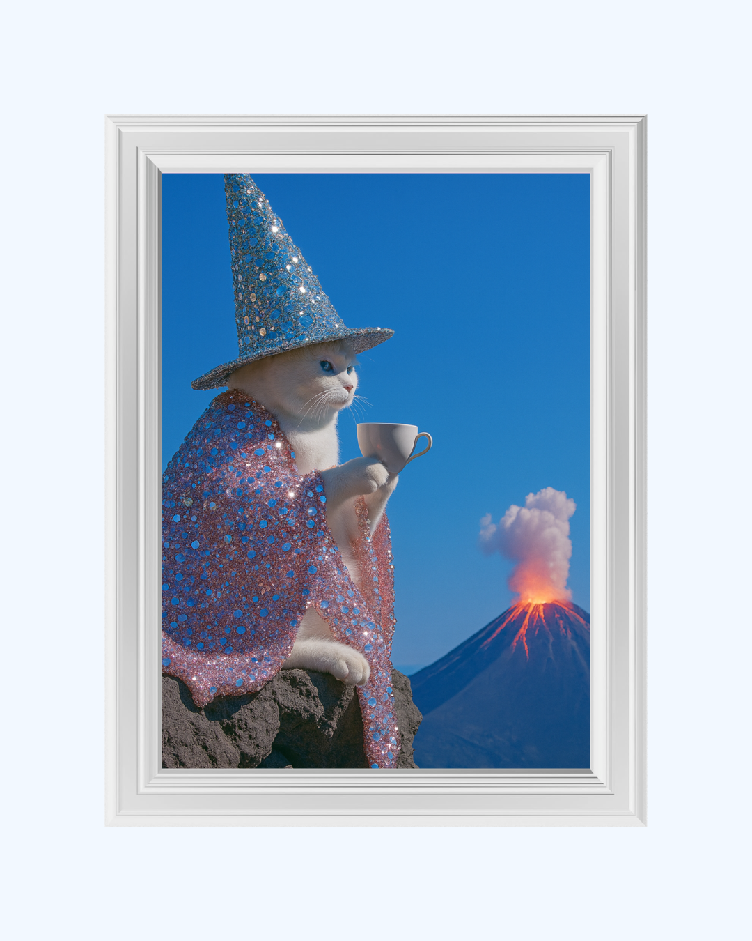 A LITTLE PEACE IN CHAOS art print